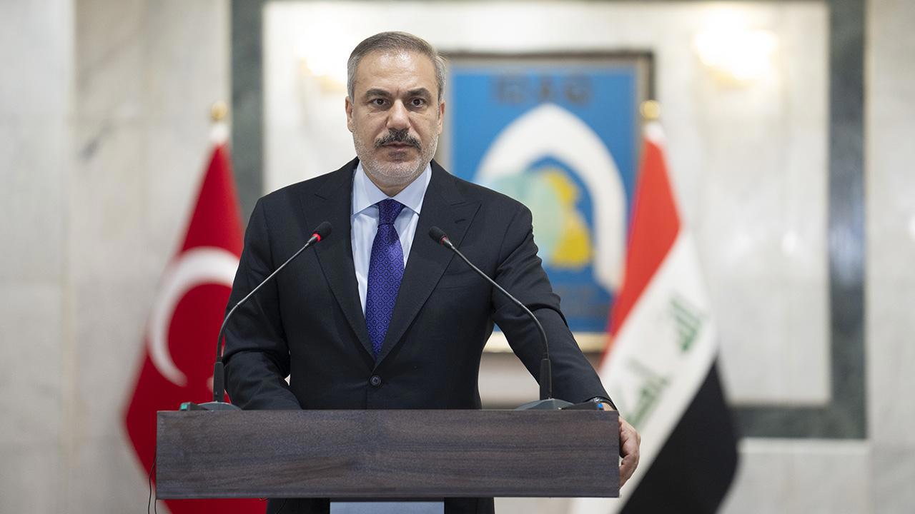 Bakan Fidan: Irak'tan PKK'ya destek olmaması talep edildi.