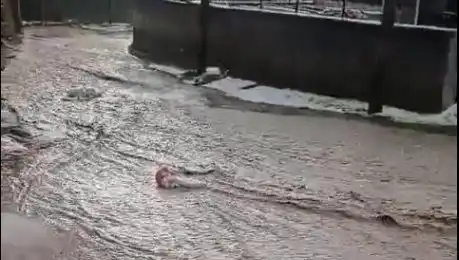 Sivas'ta Sağanak Yağış ve Dolu Felaketi: Şehir Adeta Sular Altında Kaldı