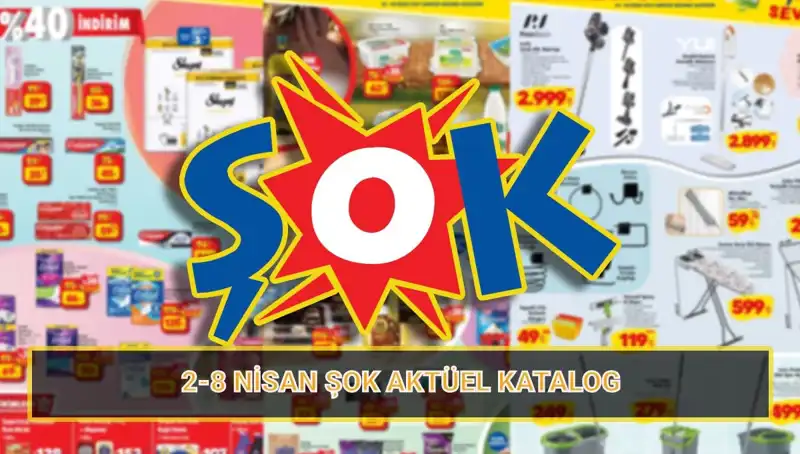 ŞOK 2-8 Nisan Katalogu ile Temizlikte Tasarruf Zamanı!