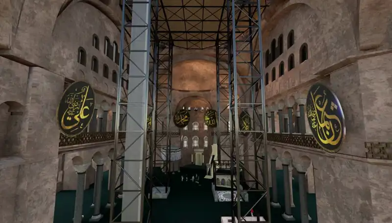 Ayasofya'nın Tarihi Restorasyonu: Geçmişin İzi Yeniden Canlanıyor