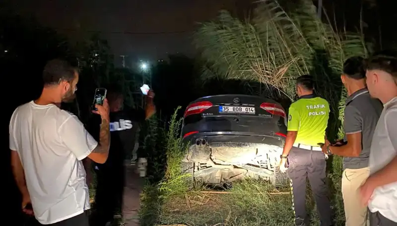 Kaçan Trafik Magandası, Dere Yatağına Düştü: O Anlar Kamerada!