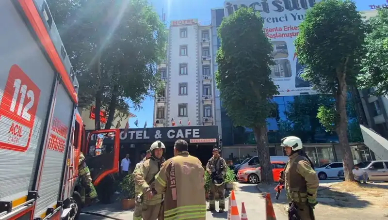 Fatih’te Otel Yemekhanesinde Yangın: Yangının Sebebi ve Sonrası
