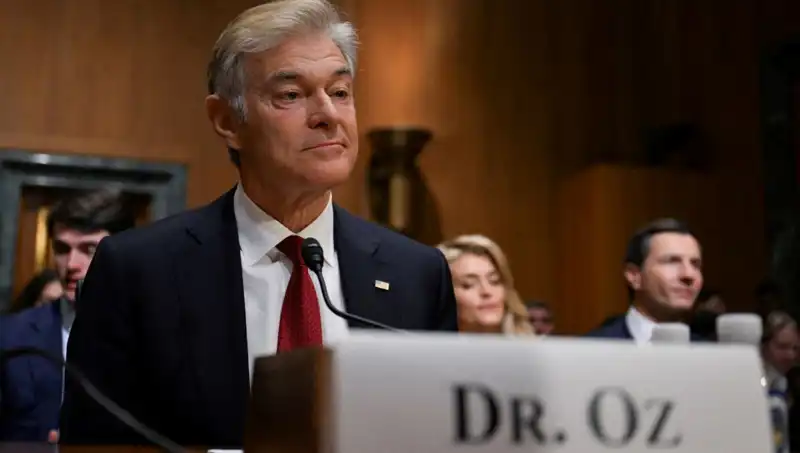 Mehmet Öz, Trump Sarısı Saç Rengiyle Senato'ya Damga Vurdu!