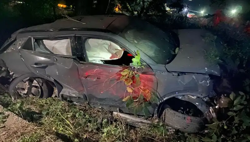 Alkollü Sürücü Takla Attı: Araç Hurda Yığınına Dönüştü