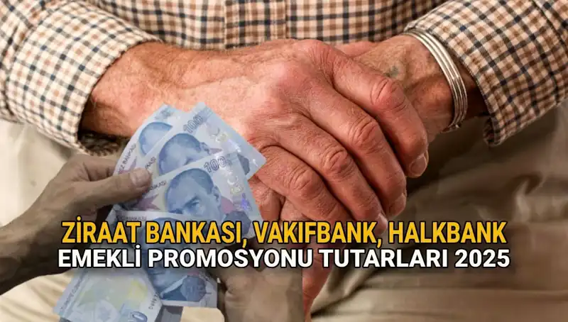 Emekli Banka Promosyonu Ödemeleri 2025: Ziraat, Vakıfbank ve Halkbank Ne Sunuyor?