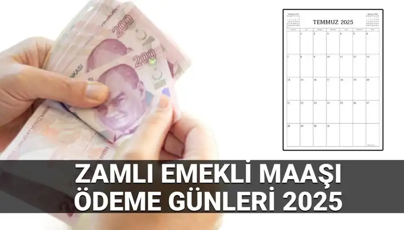 Temmuz Zamlı Emekli Maaşı 2025’te Ne Zaman Hesaba Geçirilecek?