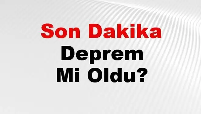 Hatay’da Son Dakika Deprem: Kandilli ve AFAD’ın Verileri Ne Diyor?